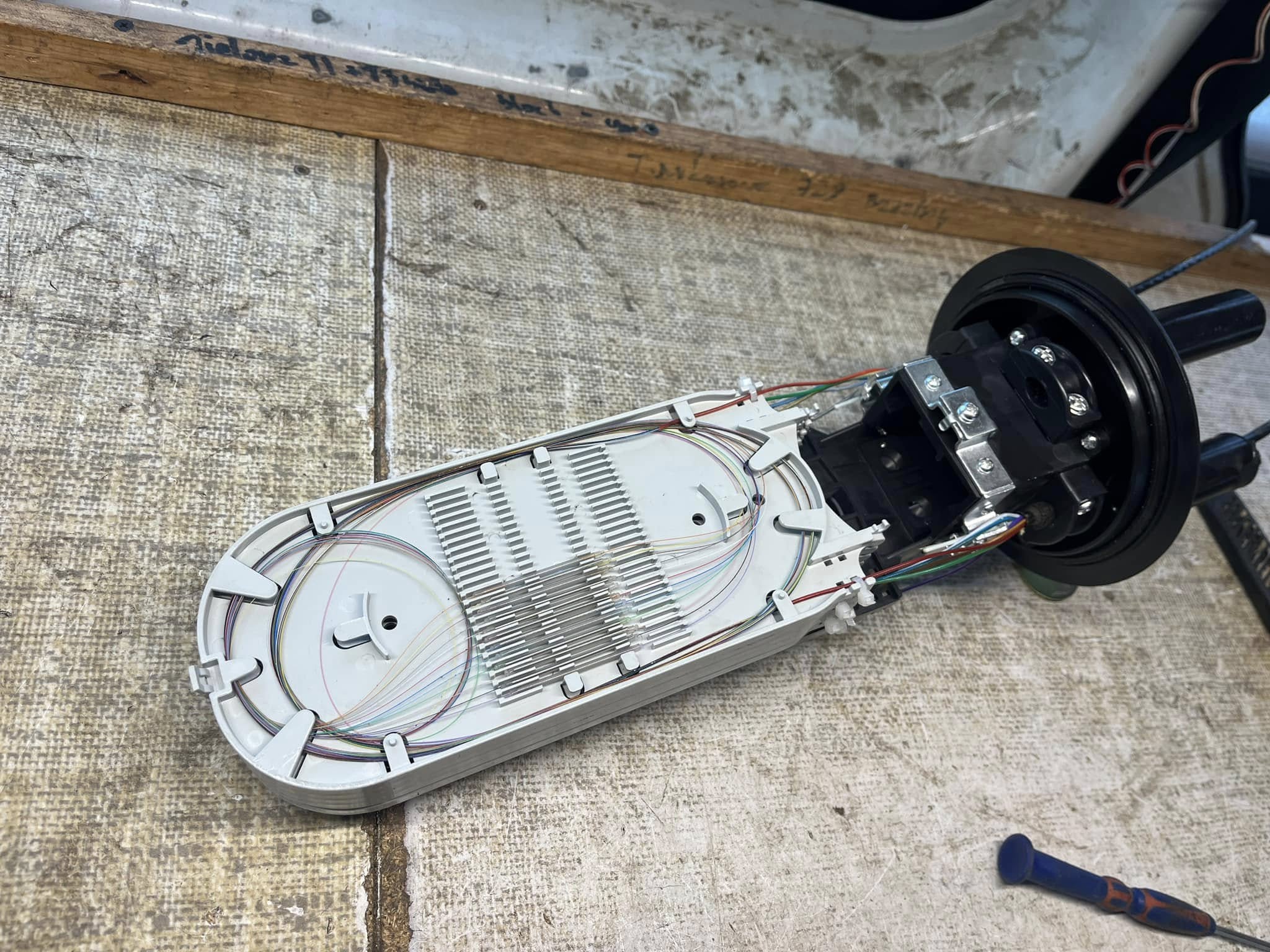 Spawanie światłowodów