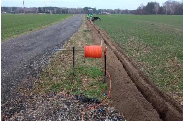 Wykopy pod infrastrukturę